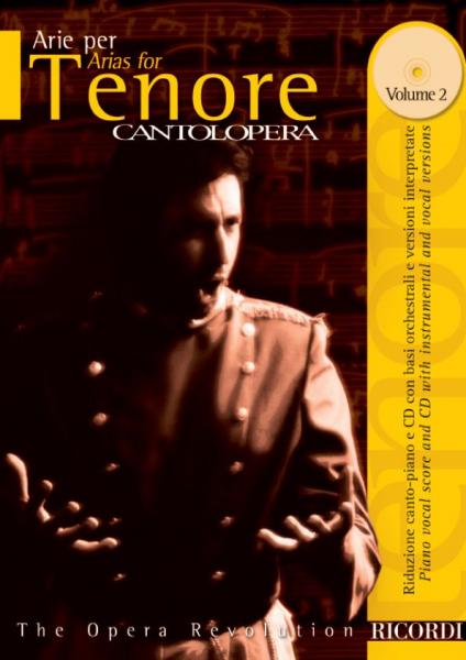 Ricordi CANTOLOPERA: ARIE PER TENORE VOL. 2 + CD