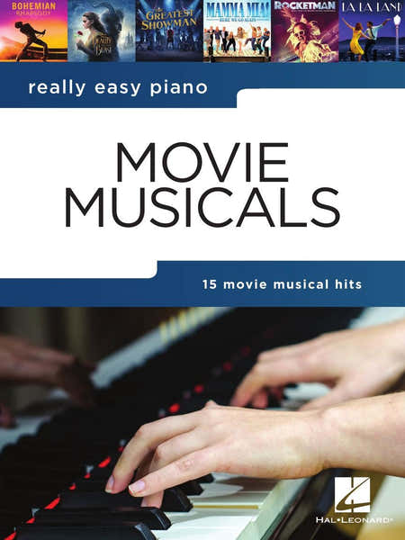 Really Easy Piano: Movie Musicals - Version anglaise