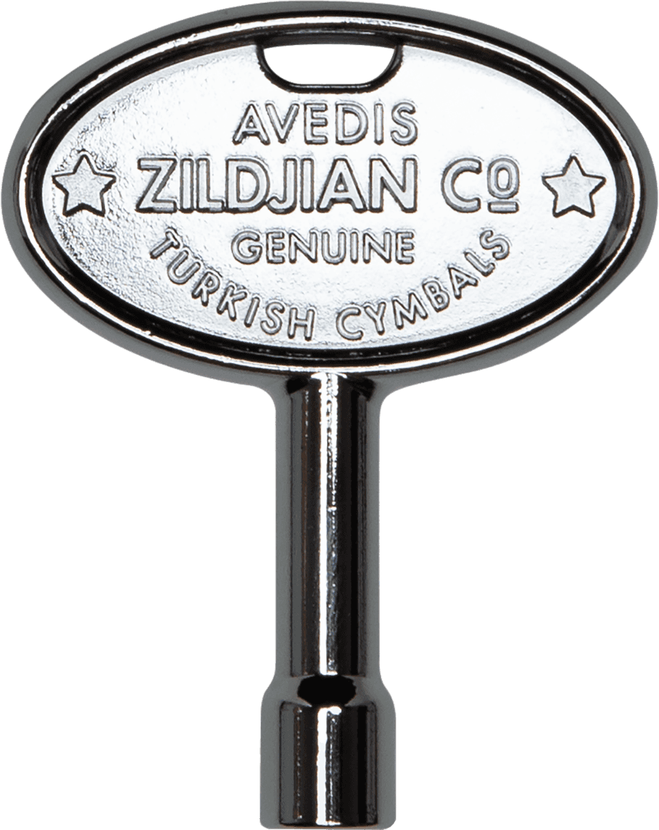 Zkey Cle De Batterie Chrome Avec Logo Zildjian