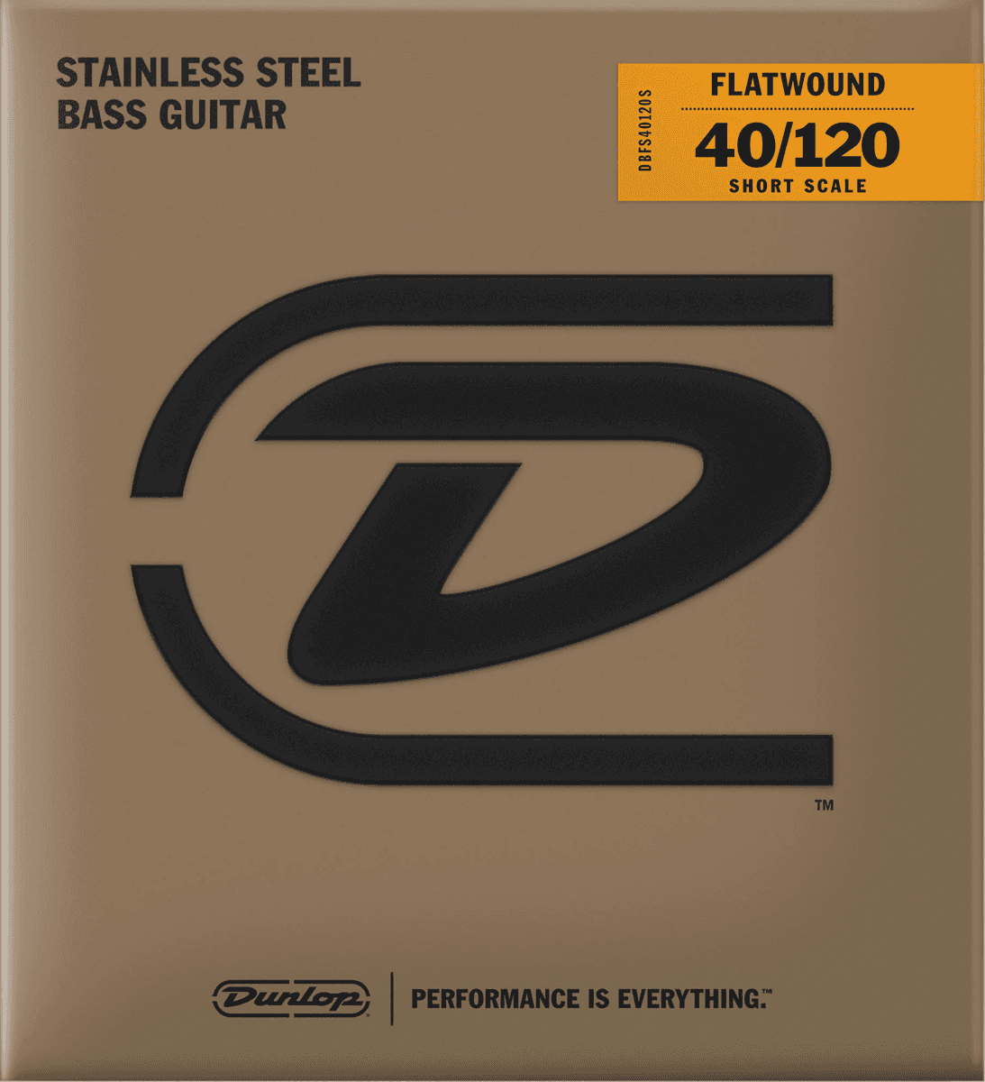 DBFS40120S Stainless Steel Filets Plats Short Scale 40-120