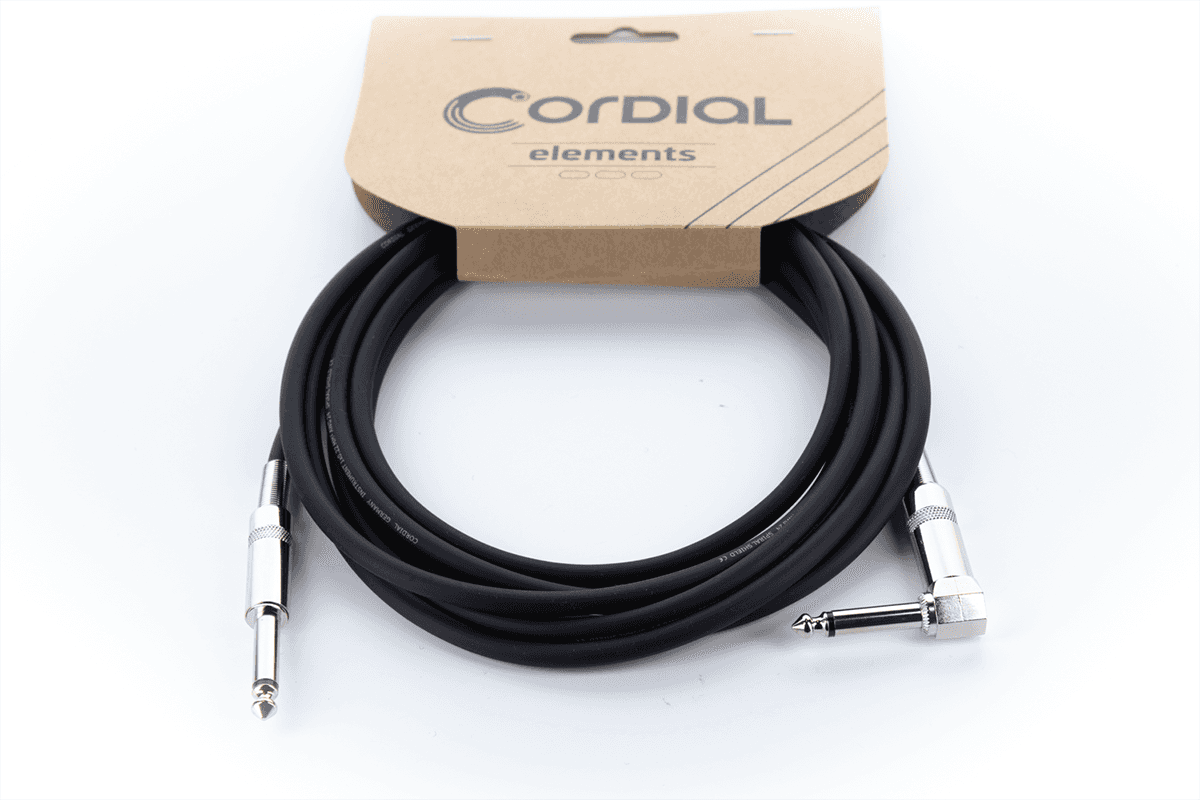 Cable Guitare Jack 6 M Droit /Coudé