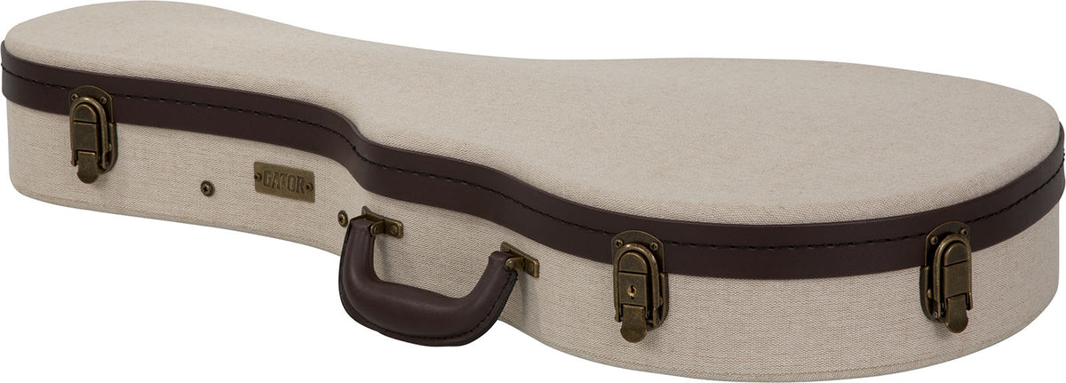 Étui Mandoline Beige en Bois Deluxe - GW