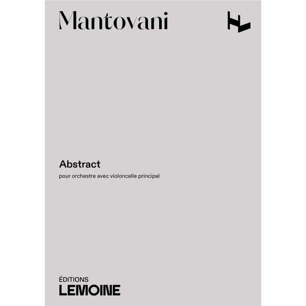 Mantovani Bruno - Abstract