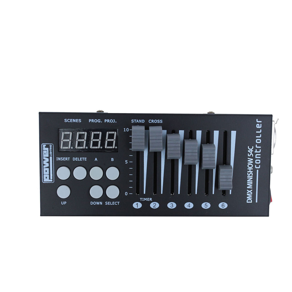 Power Lighting MINISHOW54c - Console DMX 54 Canaux
