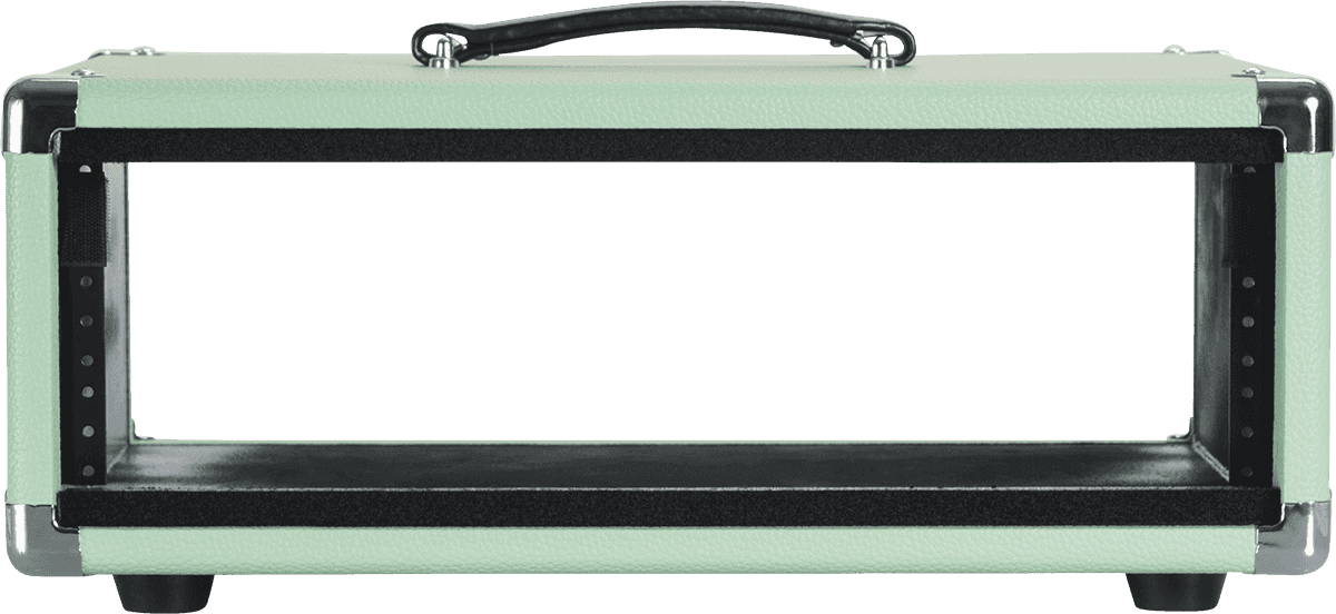 Rack En Bois 3u Vintage Amp Surf Green