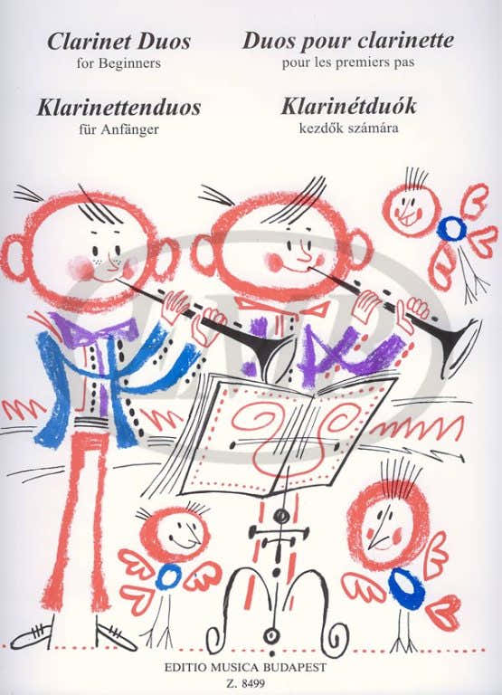 Clarinet Duos For Beginner