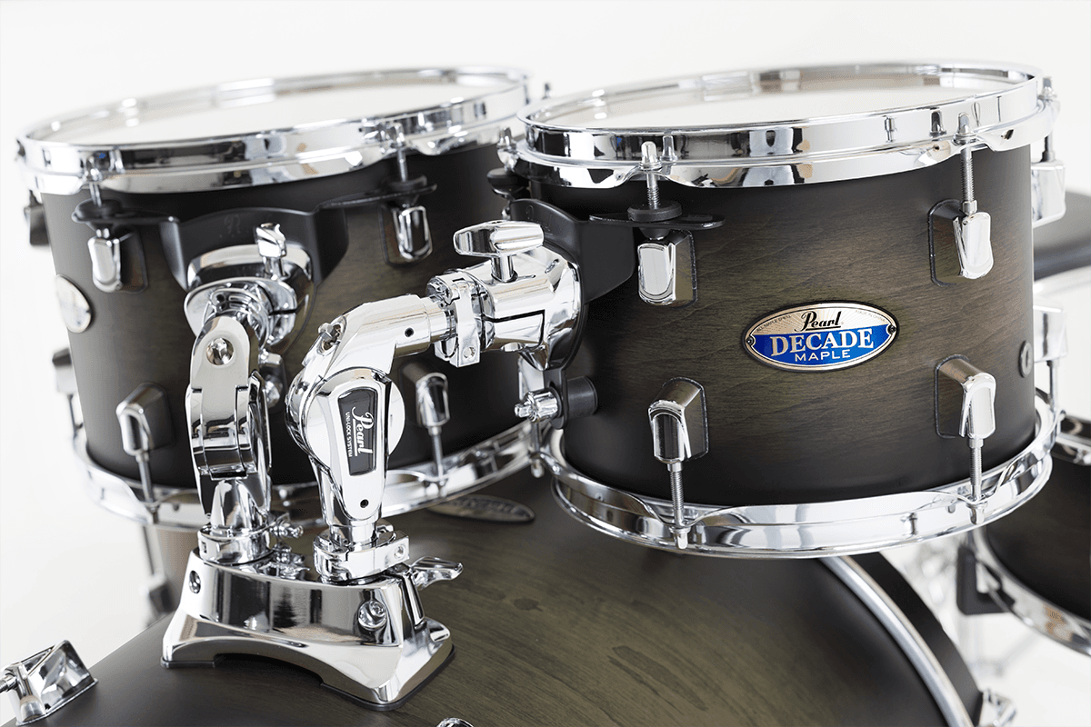 Decade Maple Studio 22 Satin Black Burst