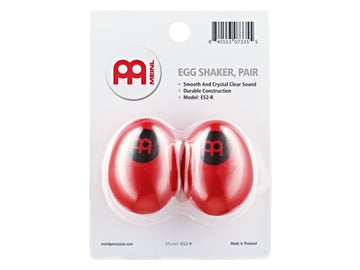 Oeuf Shaker Plastique Rouge