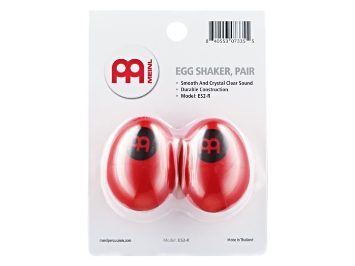 Meinl Oeuf Shaker Plastique Rouge
