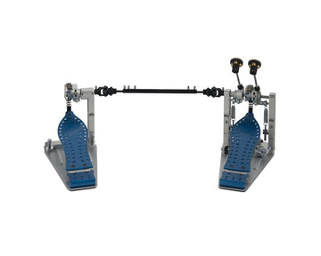 Machined Chain Drive Doppelpedal Blau