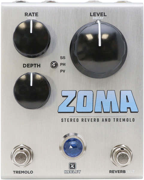 Keeley Zoma Stereo Reverb Tremolo