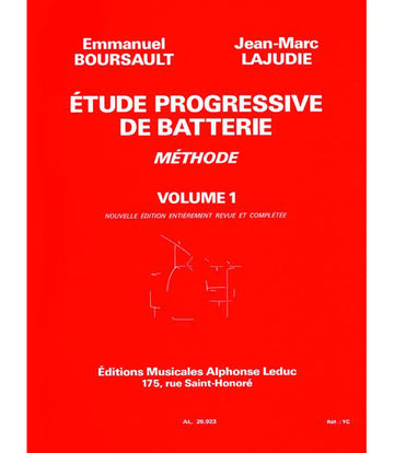 Étude Progressive De Batterie Vol.1 - Boursault, Lajudie