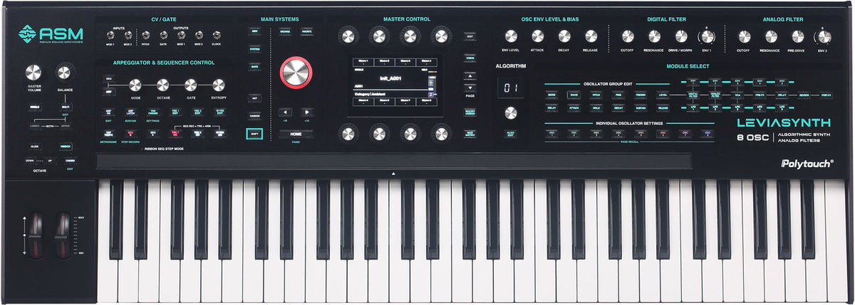Leviasynth Keyboard Stock B