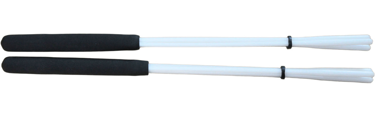 Contemporanea C-BT09 Baguette de tamborim 3 brins évasés blanche, 36 cm - dure