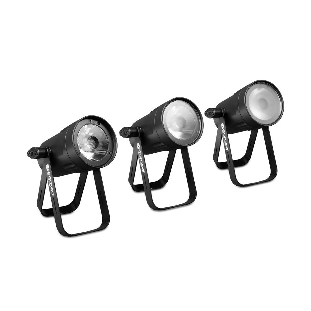 Q-spot 15 W - Spot Compact Avec LED Blanc Chaud 15 W Boitier Noir