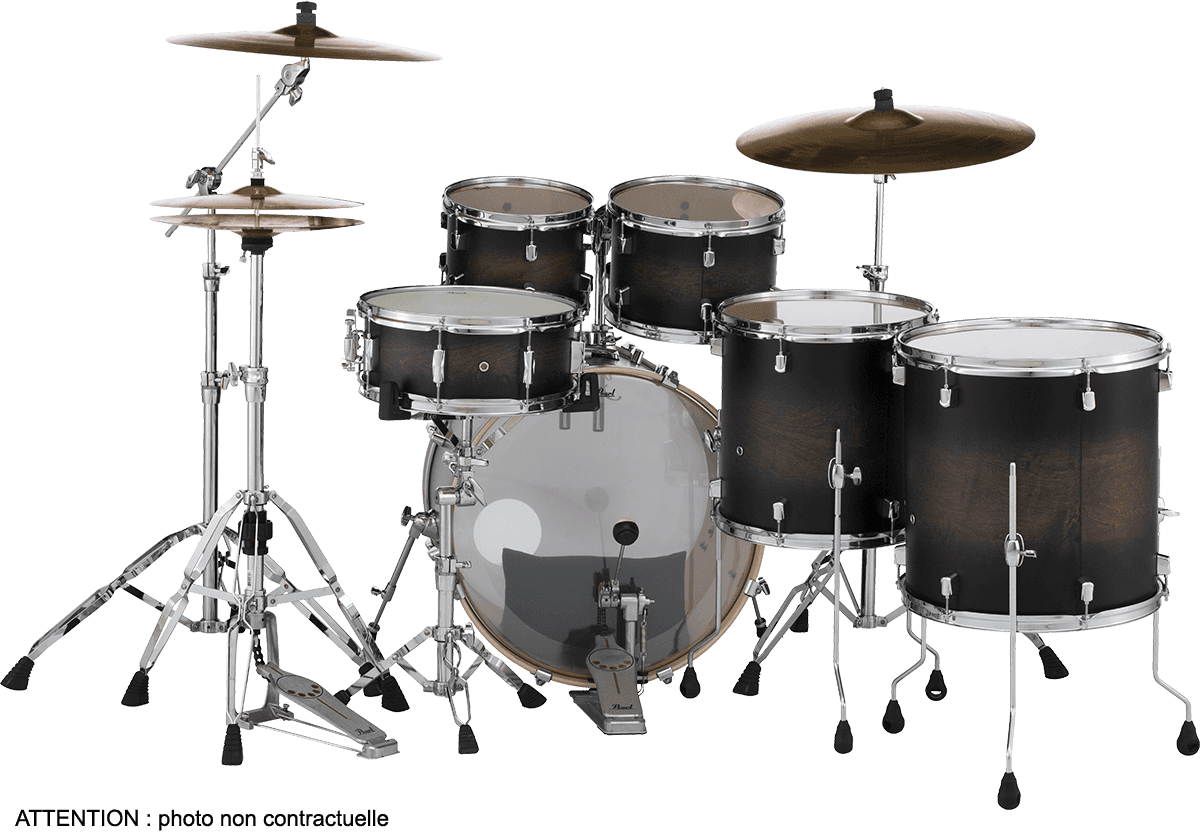 Decade Maple Studio 22 Satin Black Burst