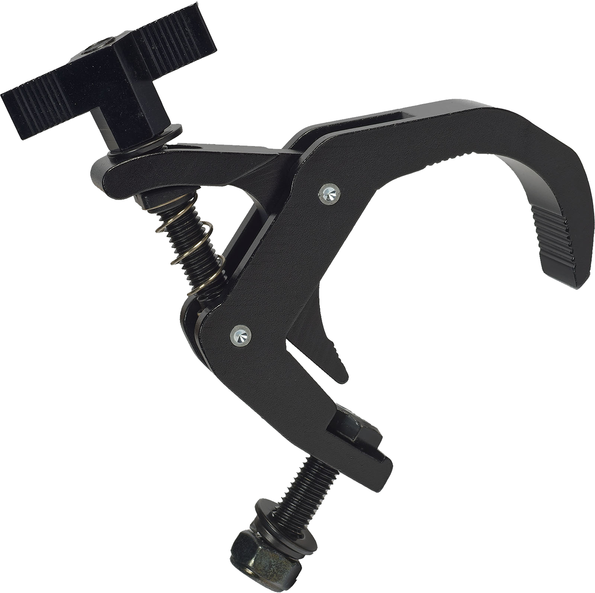Pack of 24 universal black hooks - Hexagonal nut