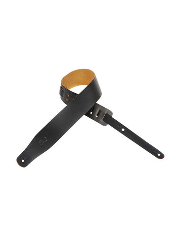 6,4 CM STANDARD LEATHER - BLACK