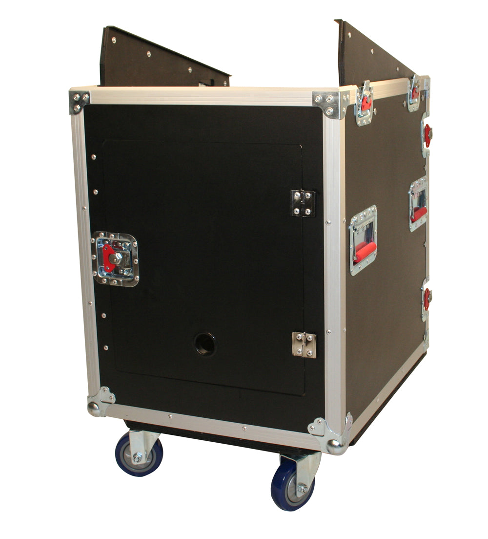 G-TOWER WOOD FOR 12U MIXING CONSOLE WITH INTEGRATED 12U RACK