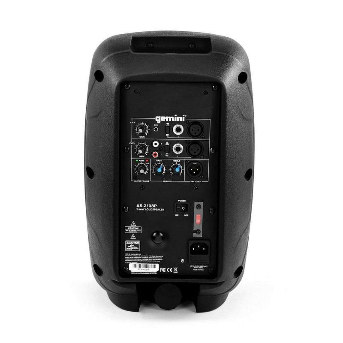 AS-2108p - Aktivlautsprecher 8 Zoll