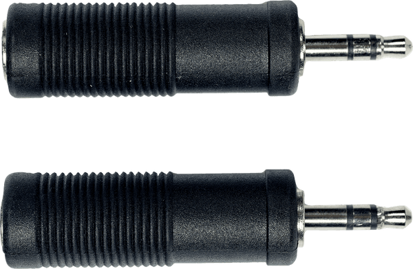 Adapter Klinke Stecker 3.5 MM Stereo Klinke Buchse 6.35 MM - 2er-Pack