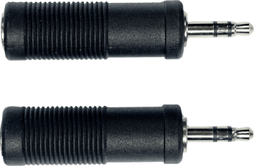 Adapter Klinke Stecker 3.5 MM Stereo Klinke Buchse 6.35 MM - 2er-Pack