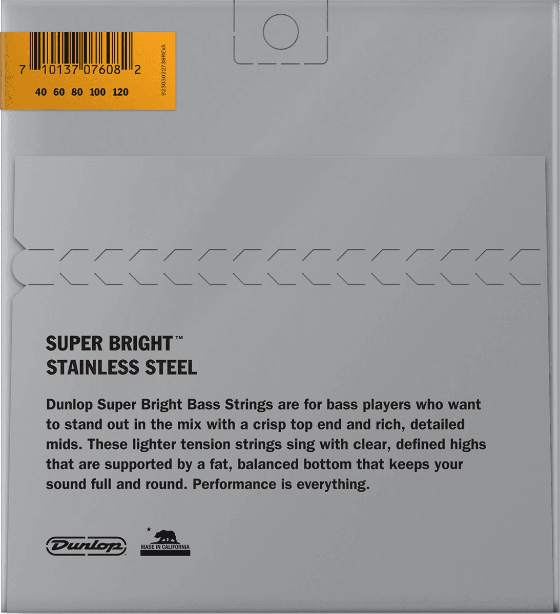 BASS SET SB STEEL SHORT 40-120 5 STRINGS