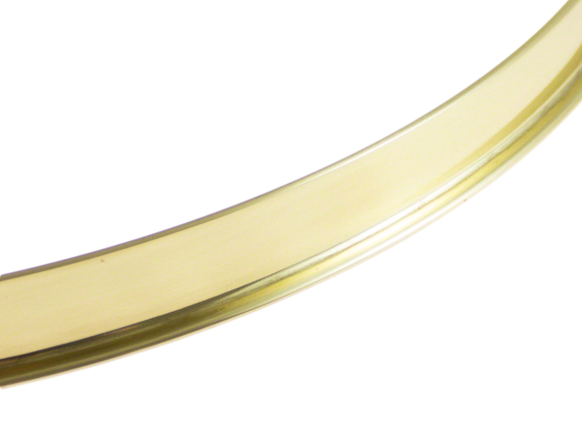 HSFB23-14BR - 14" SPANNREIFEN MESSING EINFACHE FLANSCH 2.3MM