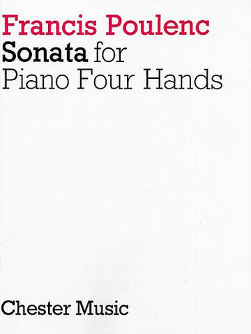 Francis Poulenc - Sonata For Piano - Piano Duet