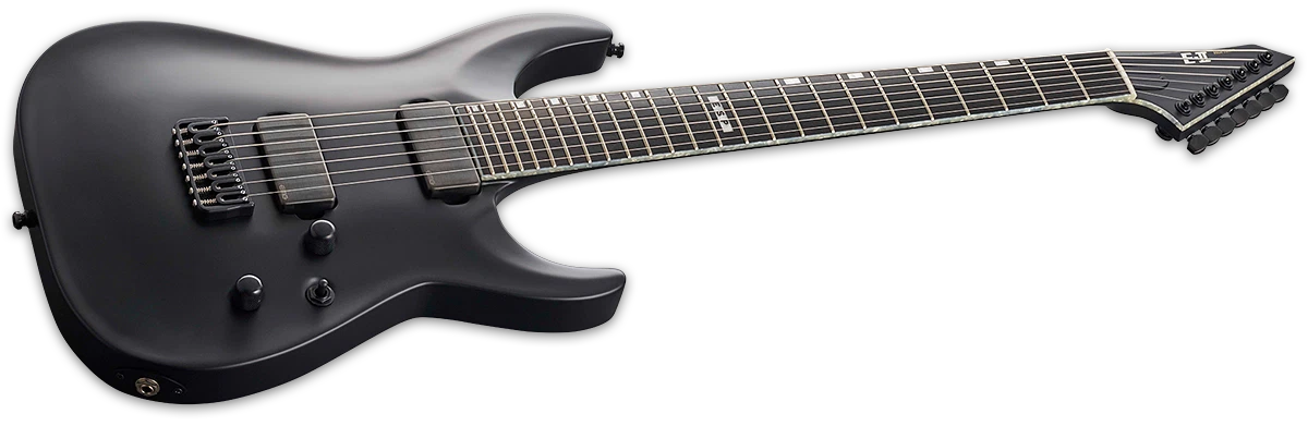 E-II Horizon NT 7 Baritone Hipshot Black atin