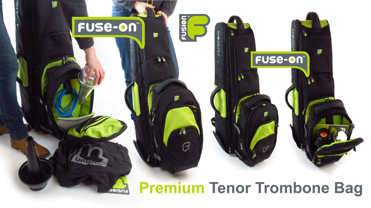 Premium Black Trombone Case