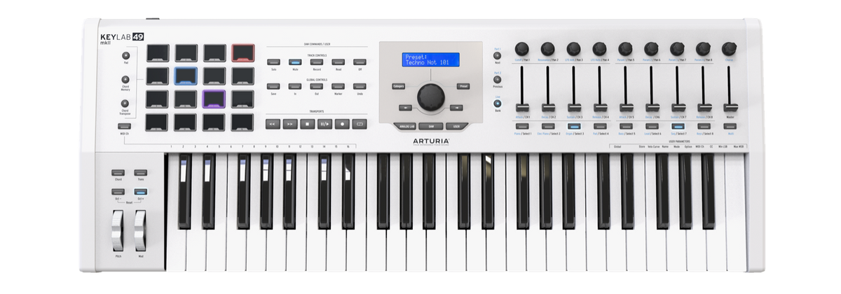 Keylab 49 MKII Weiß