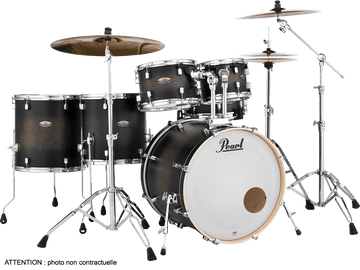 Decade Maple Studio 22 Satin Black Burst