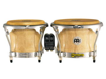 PROFESSIONAL SERIES (DE PATENT) FWB400 WOOD BONGO 7 MACHO AND 8 1/2 HEMBRA NATURAL
