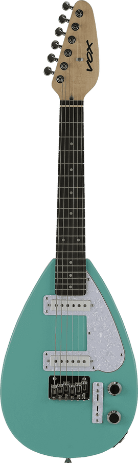 Mini Guitare Electrique Aqua Green