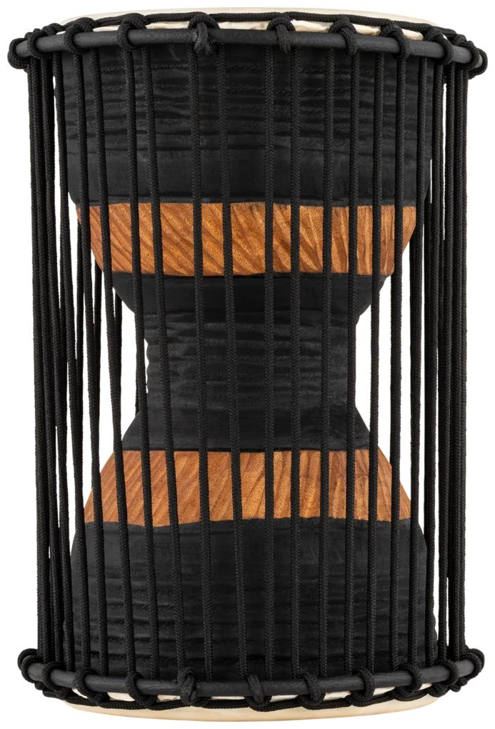 AFRICAN WOOD TALKING DRUMS 7 X 12
