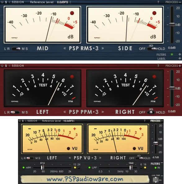 PSP Audioware Triplemeter