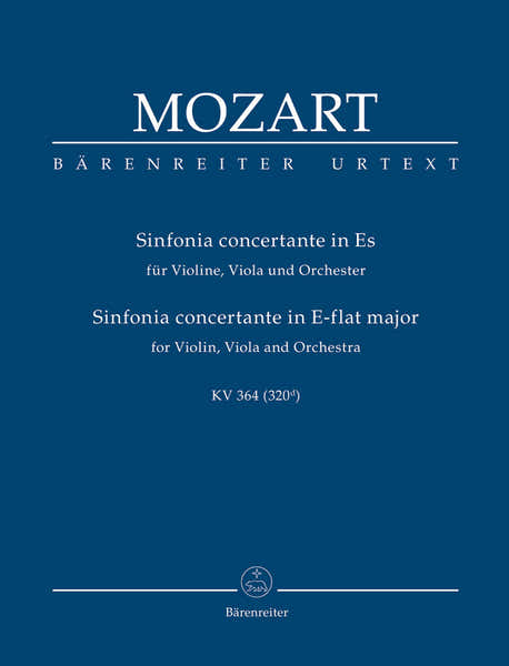 Mozart W.a. - Sinfonia Concertante KV 364 (320D) - Score