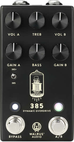 Walrus Audio 385 Overdrive MKII Schwarz