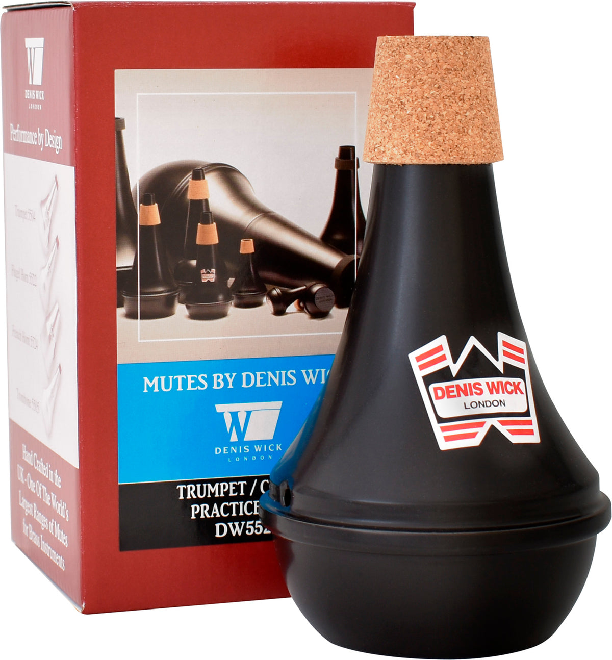 DW5526 - Sourdine Muette Pour Trompette Ut et Sib Ou Cornet