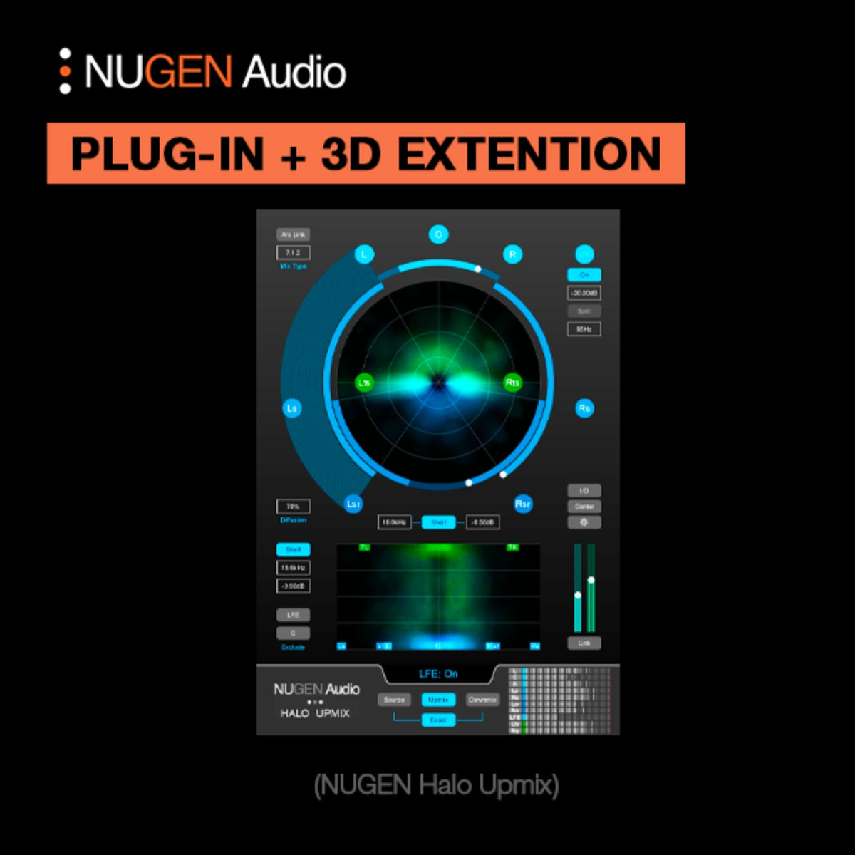 Nugen Audio Halo Upmix con estensione 3D