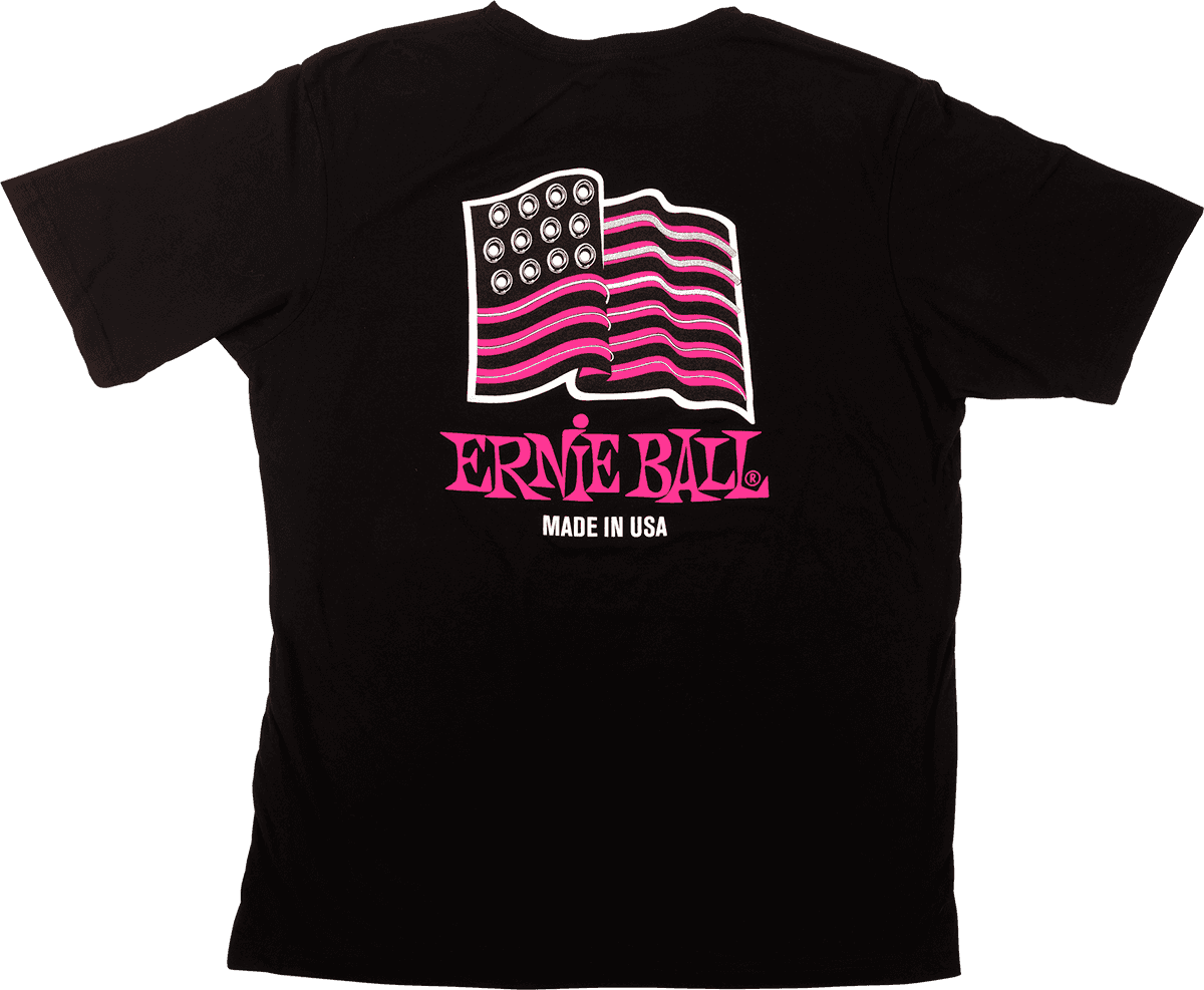 T-Shirt Usa Ball End Flag Size M