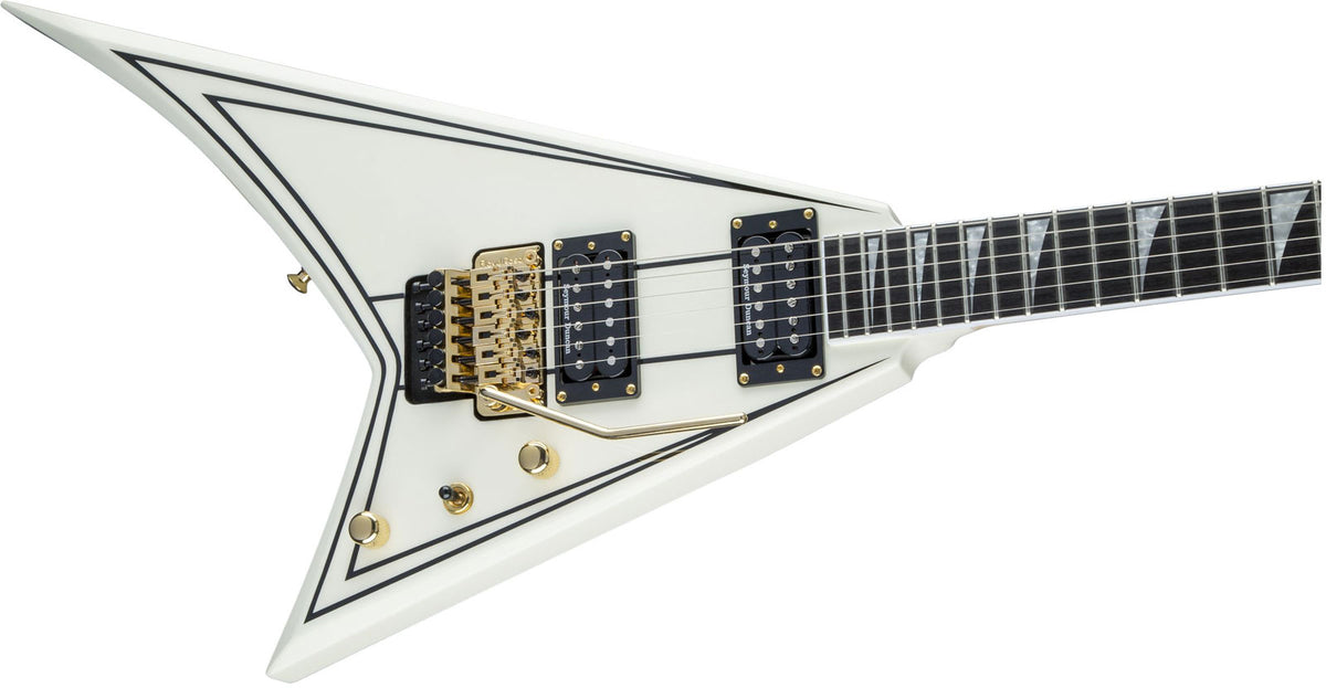 Rr3 Randy Rhoads Pro Ebo Ivory With Black Pinstripes