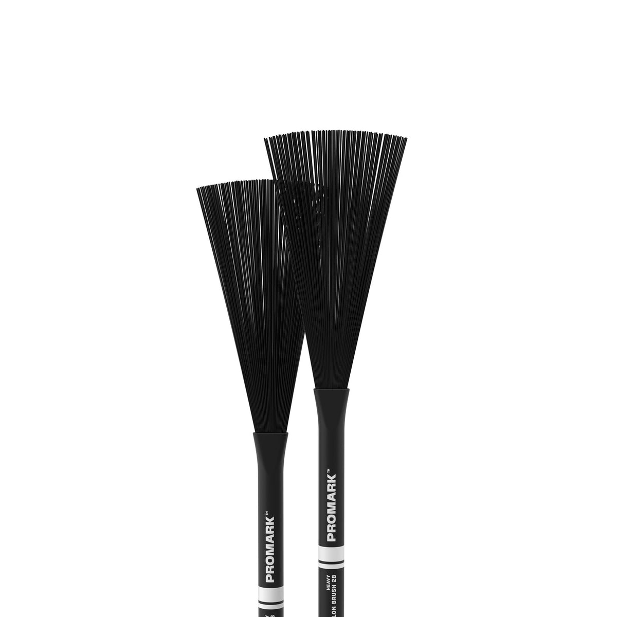 Spazzole in nylon Heavy 2B nere