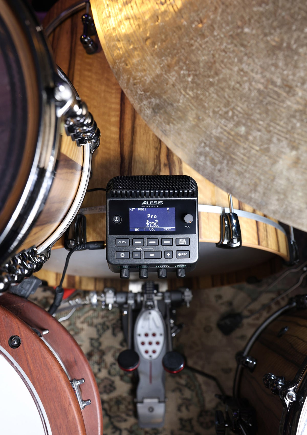 Module d'enregistrement et streaming tout-en-un pour batterie acoustique, USB-C