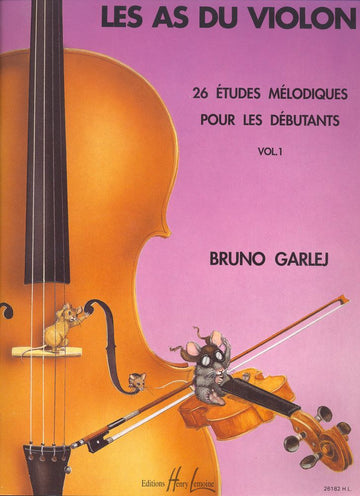 GARLEJ B./ GONZALES J.F. - LES AS DU VIOLON VOL.1 - VIOLON PIANO