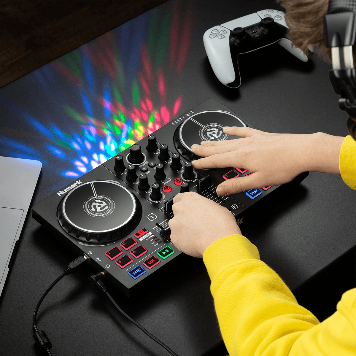 Party Mix 2 - Controleur DJ 2 Voies