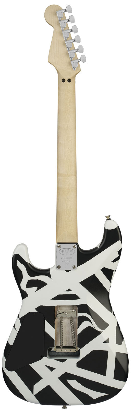 EVH Striped Series Shapes, MN White and Black