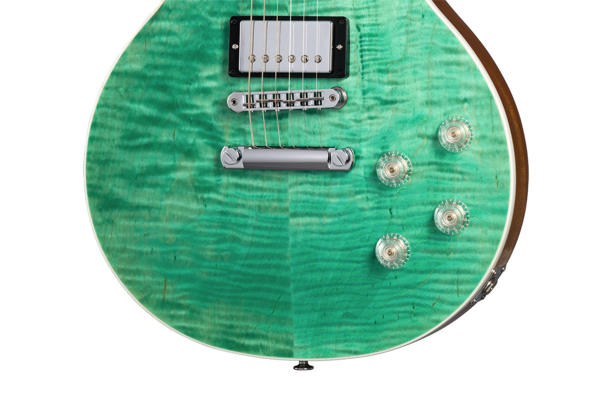 Les Paul Modern Figured Seafoam Green