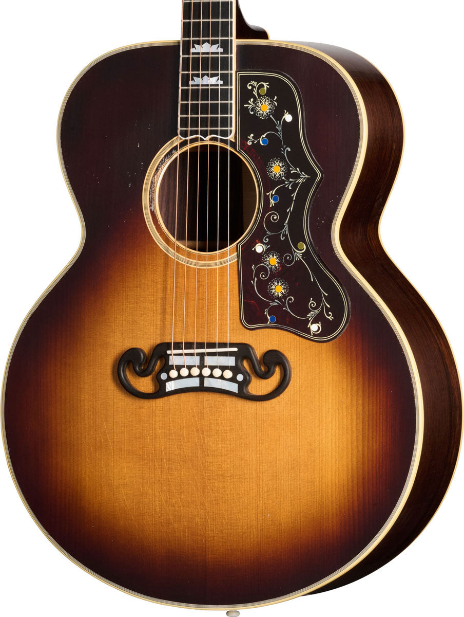 SJ-200 Palissandro prebellico Murphy Lab leggermente invecchiato Vintage Sunburst sbiadito